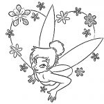 Coloring Tinkerbell pages