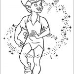 Tinkerbell coloring pages Peter pan