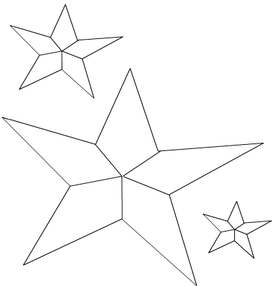 Christmas Star Coloring page
