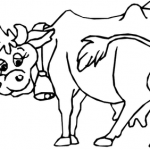 Cow Coloring Page