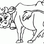 Disney Cow Coloring Page
