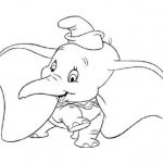 Dumbo coloring page
