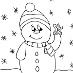 Free Pribtable Christmas Coloring Pages