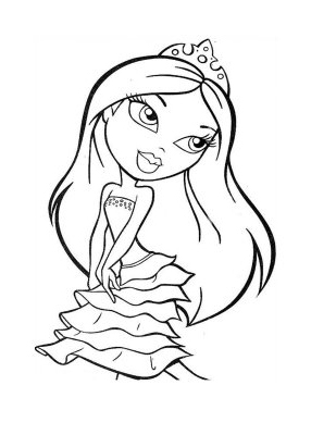Brats Princess coloring-pages
