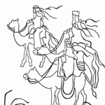 Disney Coloring Page Camels