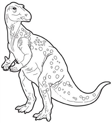iguanodon coloring page – Disney Coloring Pages