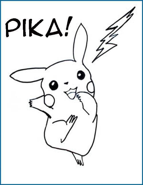 Little Pokemon coloring pages