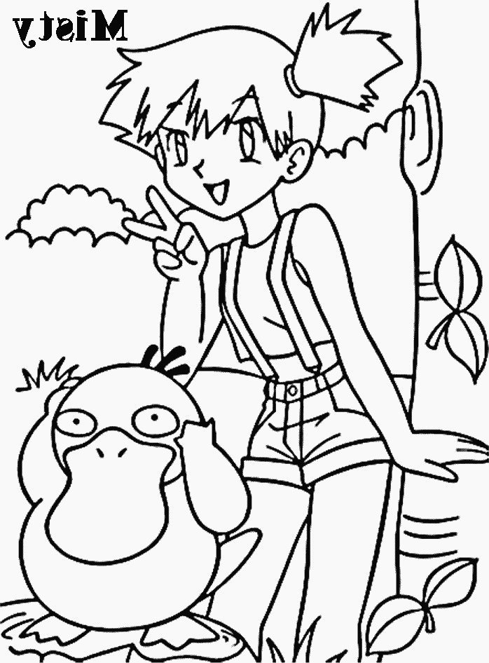 Missty Pokemon Coloring Page