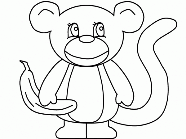 Monkey coloring pages, Coloring disney pages