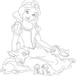 Princess coloring pages snow white