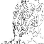 Tranformers coloring pages